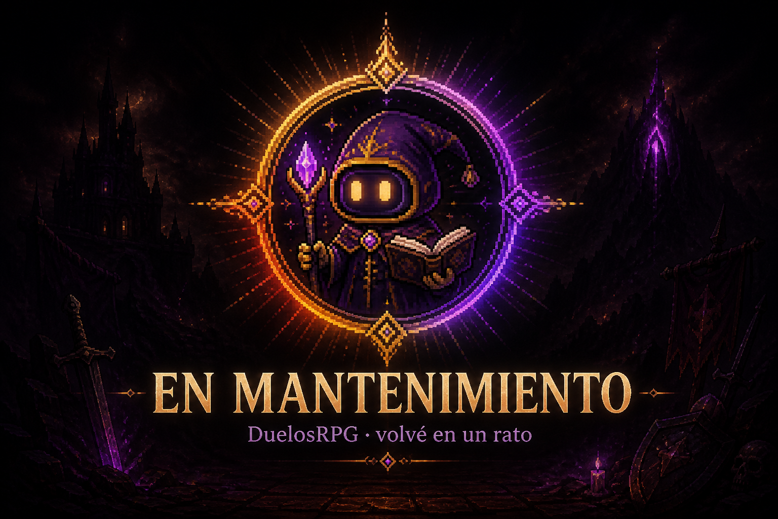 DuelosRPG en mantenimiento